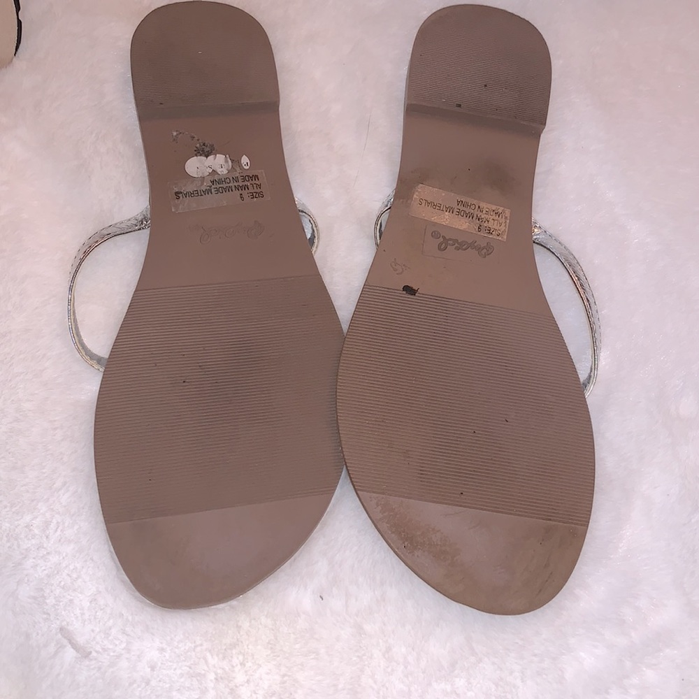 Embellished Rhinestone Sandals - Picture 2 of 2